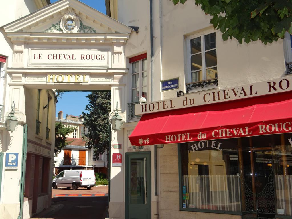 Hotel Du Cheval Rouge Versailles Exterior photo